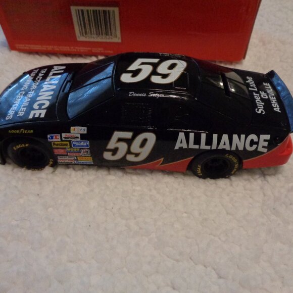 Dennis Setzer #59 1/24 Racing Champions 1/24 Diecast Bank Alliance Racing 1995 - Picture 5 of 15